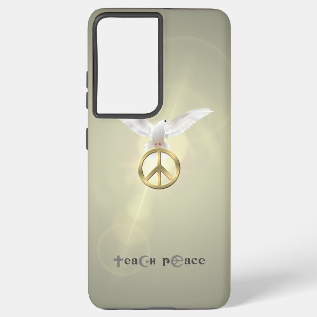 Teach Peace | Samsung Galaxy S21+ Case (Back)