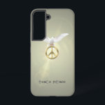 Teach Peace | Samsung Galaxy Case<br><div class="desc">The "Teach Peace" design is a thoughtfully peaceful initiative that aims to empower individuals with knowledge, skills, and tools to navigate conflicts and promote understanding. It offers the possibility of fostering a culture of peace and harmony by combining diverse educational resources, including engaging workshops, religious insights, and collaborative community initiatives,...</div>