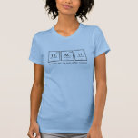 Teach periodic table elements chemistry custom T-Shirt<br><div class="desc">Teach chemistry periodic table style science t-shirt reads TE AC H Chemistry and be part of the solution or you can personalise with your own three-element word or name. An ideal gift for science chemistry teachers and teachers in training. Unique graphic art by www.mylittleeden.com</div>