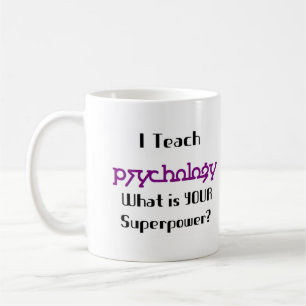 Teach psychology coffee mug
