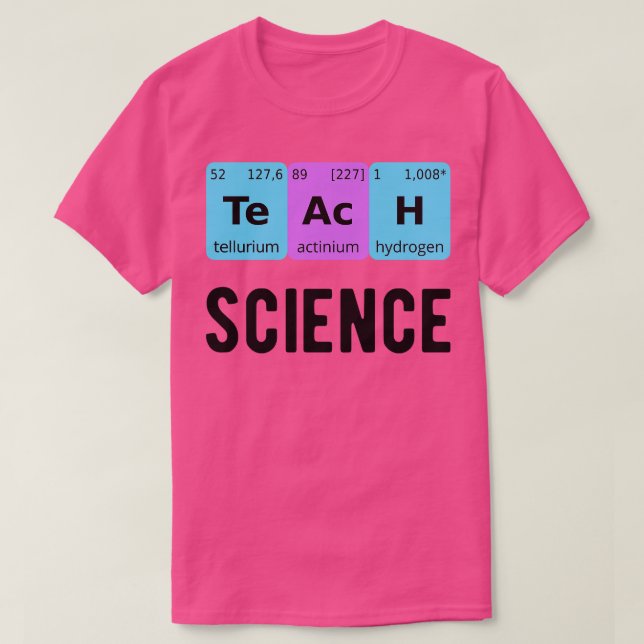 Teach Science II T-Shirt (Design Front)