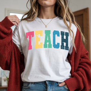 Teach Shirt for Educators, Back to School Teacher