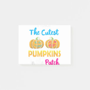 Teach The Cutest Pumpkins In The Patch Teacher Hal Post-it Notes