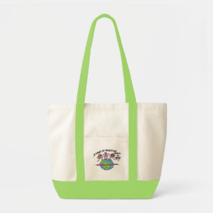 Teach the World to Hoop Tote Bag