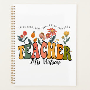 Teach Them Love Them Watch . Personalised Teacher  Planner