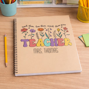 Teach them Positive Affirmations Custom Teacher Planner