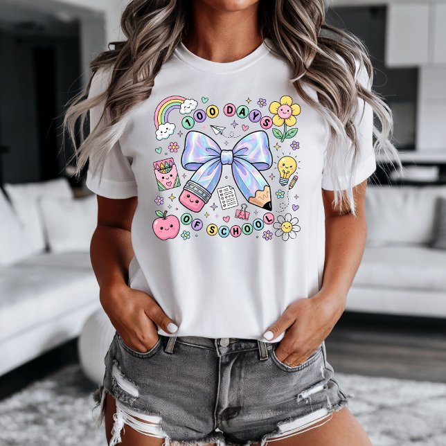 Teacher 100 Days of School T-shirt (100 Days of School t-shirt)