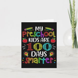 Teacher 100 Days Smarter 100th Day Of School Gift Card
