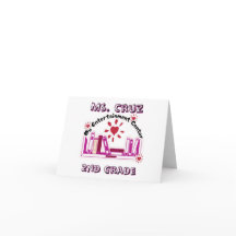 Teacher 2nd grade custom Welcome/