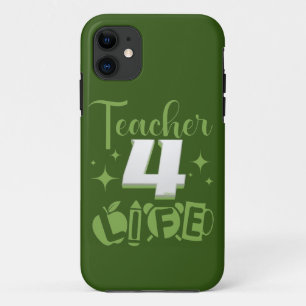 TEACHER 4 LIFE #teacher life                       Case-Mate iPhone Case