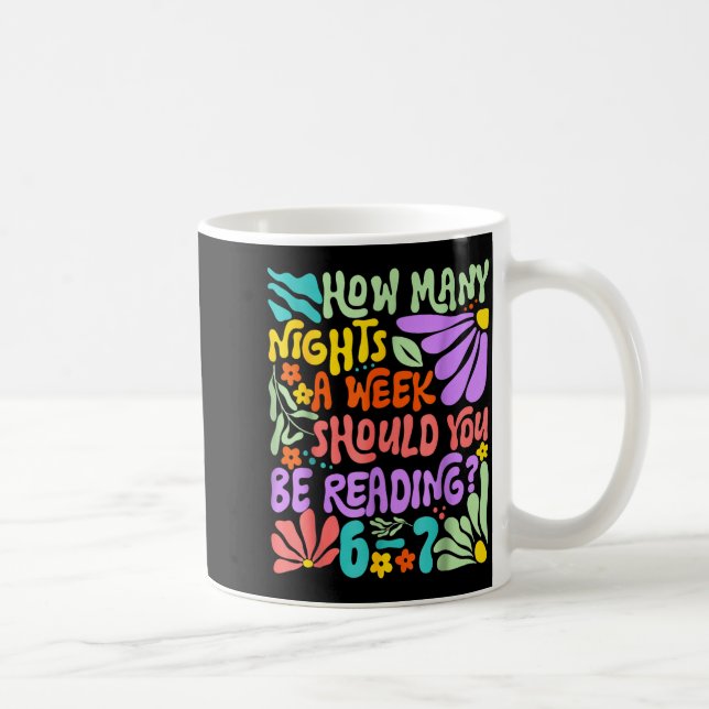 Teacher 67 How Many Nights A Week Should You Be Re Coffee Mug (Right)