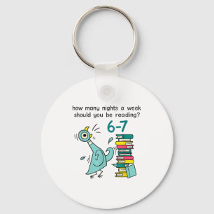 Teacher 67 How Many Nights A Week Should You Be Re Key Ring