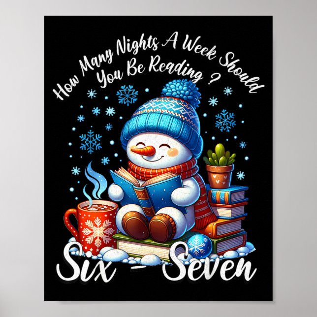 Teacher 67 How Many Nights A Week Should You Be Re Poster (Front)