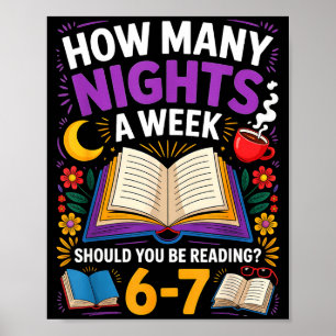 Teacher 67 How Many Nights A Week Should You Be Re Poster