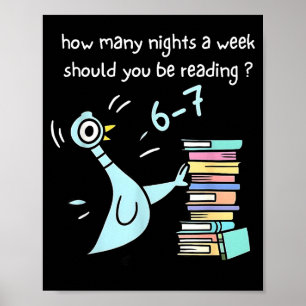 Teacher 67 How Many Nights A Week Should You Be Re Poster