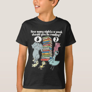 Teacher 67 How Many Nights A Week Should You Be Re T-Shirt