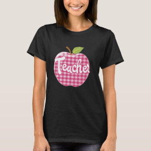 Teacher 80s 90s Teacher Apple Design T-Shirt