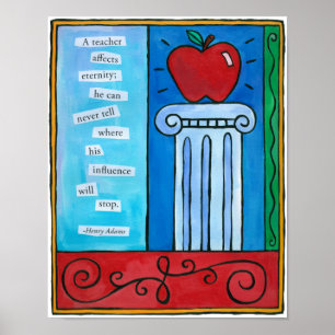 Teacher Affects Eternity Print