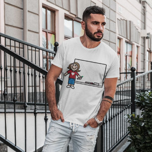 Teacher And A Whiteboard T-Shirt