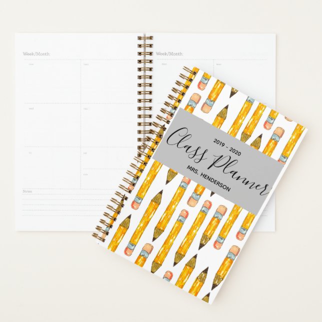 Teacher apperciation gift class planner (Display)