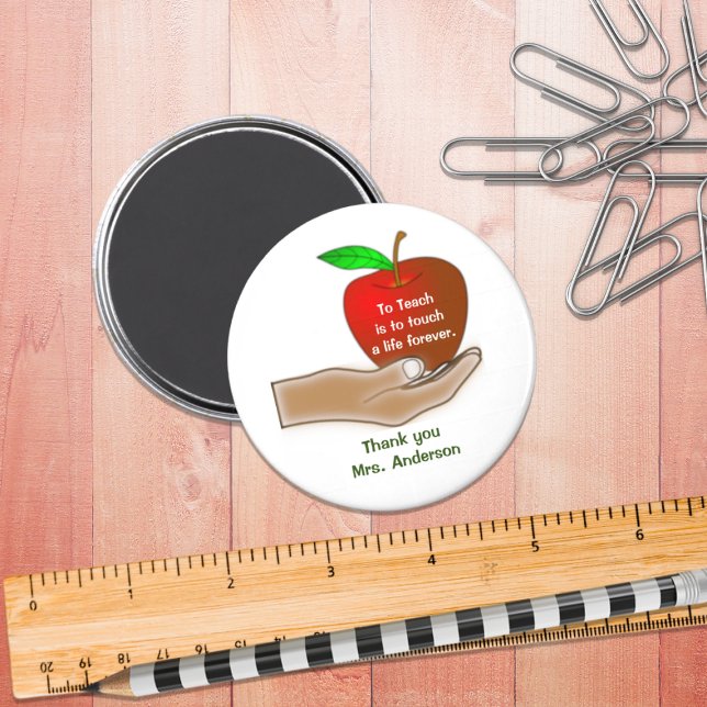 Teacher Apple Appreciation Magnet (Creator Uploaded)