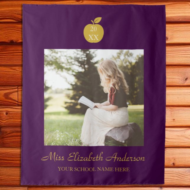 Teacher Apple Graduation Tapestry (Creator Uploaded)