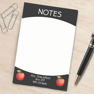 Teacher Apple Student Class Elementary School Post-it Notes