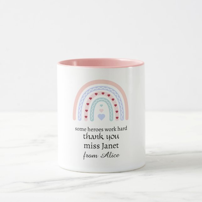Teacher Appreciation - Best Teacher Ever Present Mug (Center)