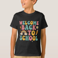 Teacher Appreciation Boys Girls Retro Welcome Back