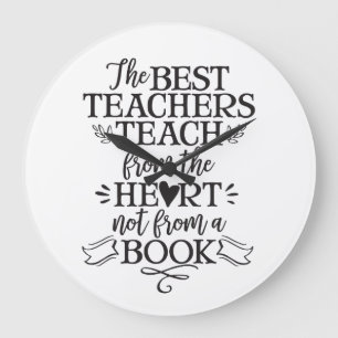 Teacher Appreciation Class Gift Idea Thank You Large Clock