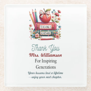 Teacher Appreciation Coaster