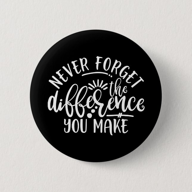 Teacher Appreciation Design Idea 6 Cm Round Badge (Front)