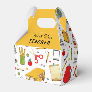 Teacher Appreciation Favour Box