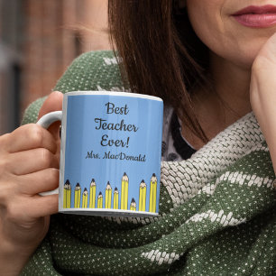 Teacher appreciation gift best teacher ever coffee mug
