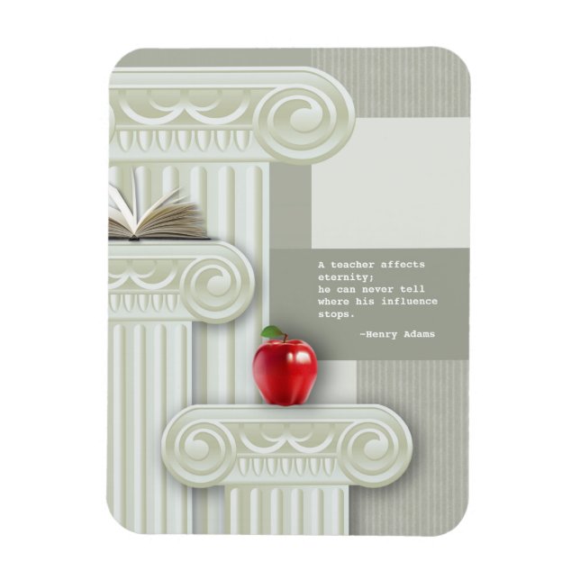 Teacher Appreciation Gift  Magnet (Vertical)