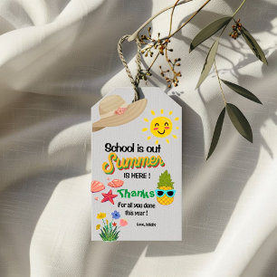 Teacher Appreciation Gift Tags Sunshine Thank You 