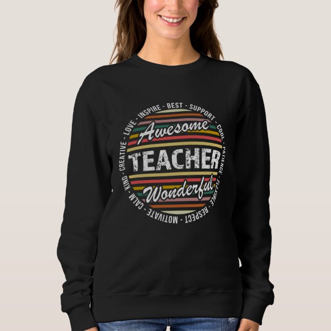 Teacher   Appreciation Inspire Sweatshirt (Front)