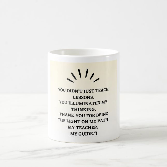 Teacher Appreciation Mugs (Center)
