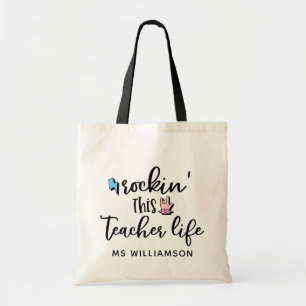Teacher Appreciation Personalised Teacher Tote Bag