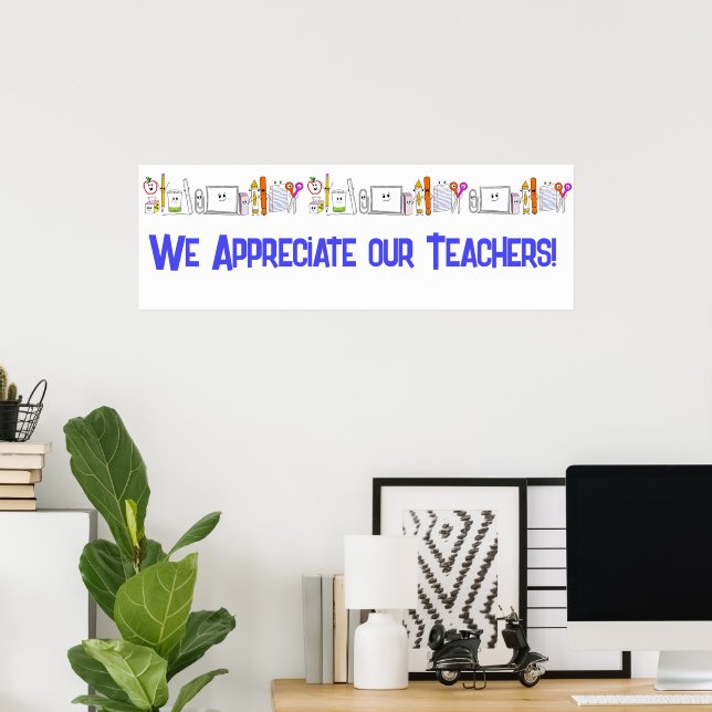 Teacher Appreciation Poster (Home Office)