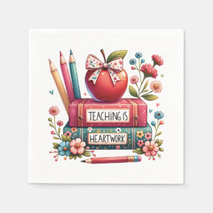 Teacher Appreciation Retirement Napkin