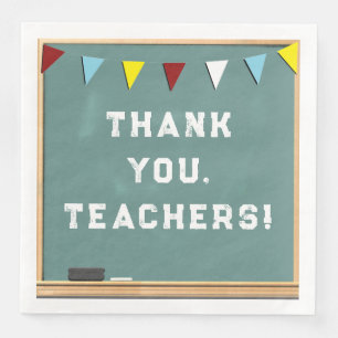 Teacher Appreciation Thank You Napkin