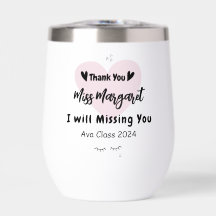 Teacher Appreciation Thank You School Custom