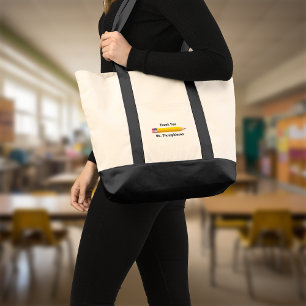 Teacher Appreciation Thank You Tote Bag
