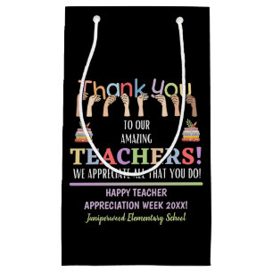 Teacher Appreciation Week Small Gift Bag