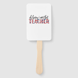 Teacher Art I Am That Teacher Hand Fan