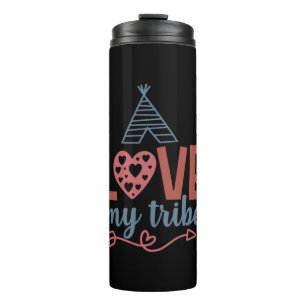 Teacher Art Love My Tribe Thermal Tumbler