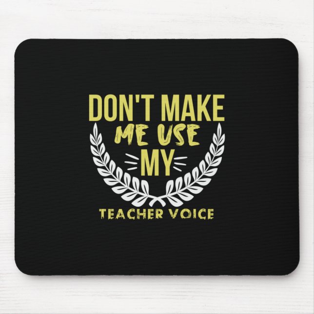 Teacher Art My Teacher Life Mouse Pad (Front)