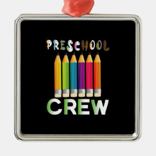 Teacher Art Preschool Crew Teacher Metal Tree Decoration