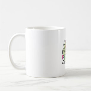 Teacher Art Set The Alarm For Never Retired Coffee Mug